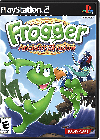 Frogger Ancient Shadow Playstation 2 US box art